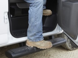 2016 GMC savana assist steps - 6-inch oval, cargo van, black 22889278