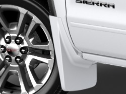 2016 GMC sierra hd splash guards - rear molded